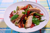 Chicken With Vegetables [1 Slice]